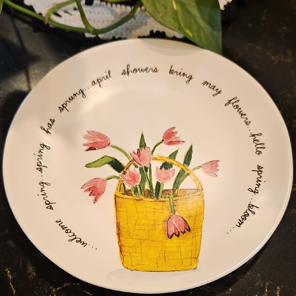 Rae Dunn Artisan Collection Plate